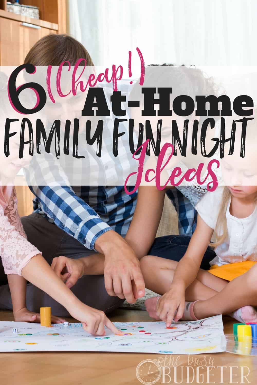 I just love these at-home family fun night ideas! It's so hard sometimes to find activities that everyone enjoys while still being budget-friendly but this article has some great ideas and the kids had such a blast... and BONUS-- it didn't cost anything!