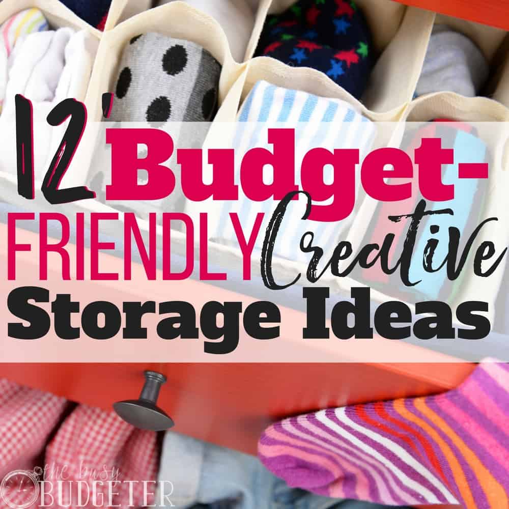 21 Affordable Storage Ideas Using Everyday Items