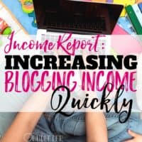 Income Report: Increasing Blogging Income Quickly