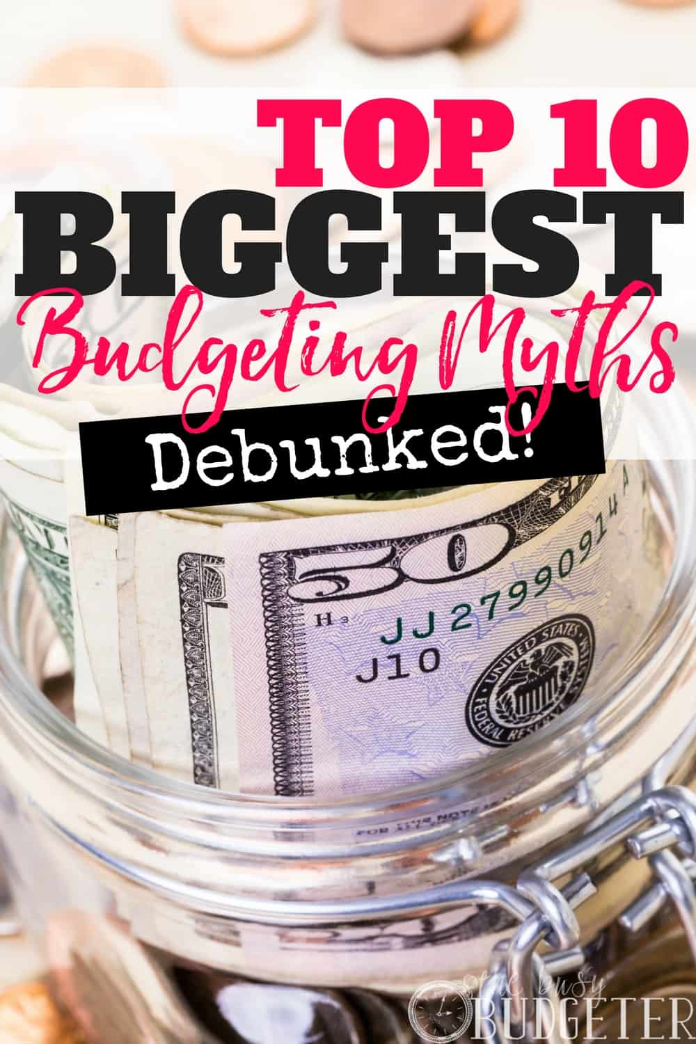 WOW I can't believe some of these biggest budgeting myths! I'm also embarrassed about how much I had wrong about budgeting, saving money, and cutting expenses before reading this article!