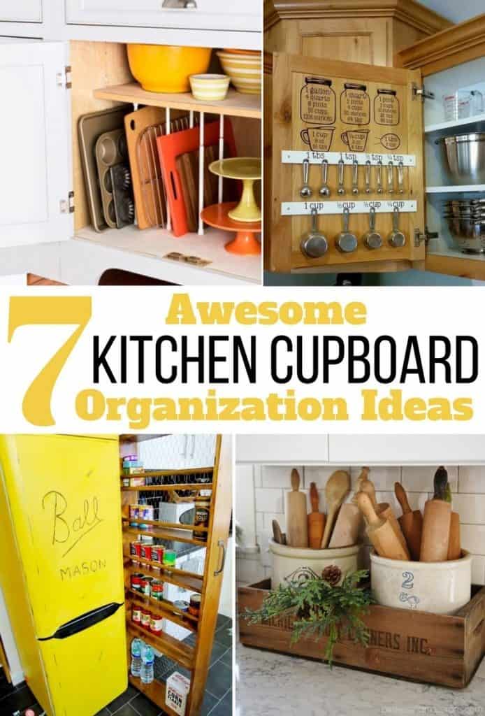 creative storage ideas for kitchen cupboards