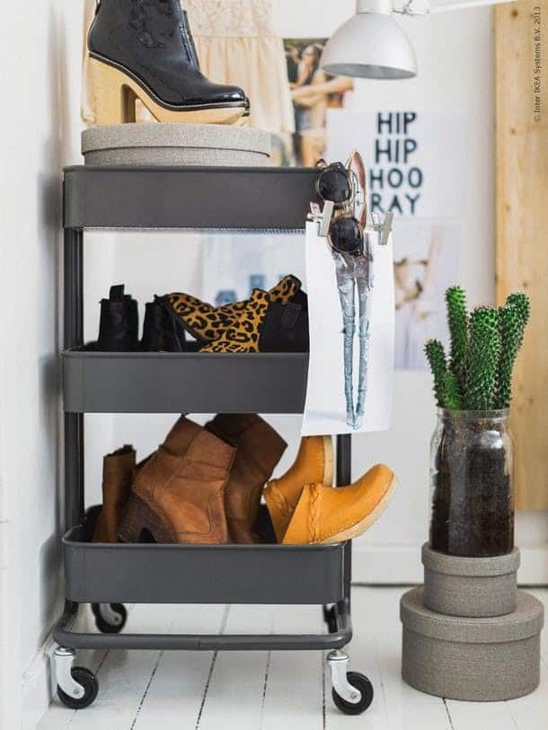 creative storage ideas from IKEA