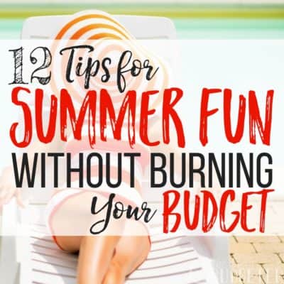 I can't even tell you how much of a hit our savings has taken this summer until I read this article! We have so many things we want to do as a family, from vacations to birthday parties and more. These tips are so practical and they really work to help us save money and still have fun. Summer savings win!!
