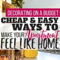 Apartment Decorating on a Budget: How to Make Your Apartment Feel Like Home