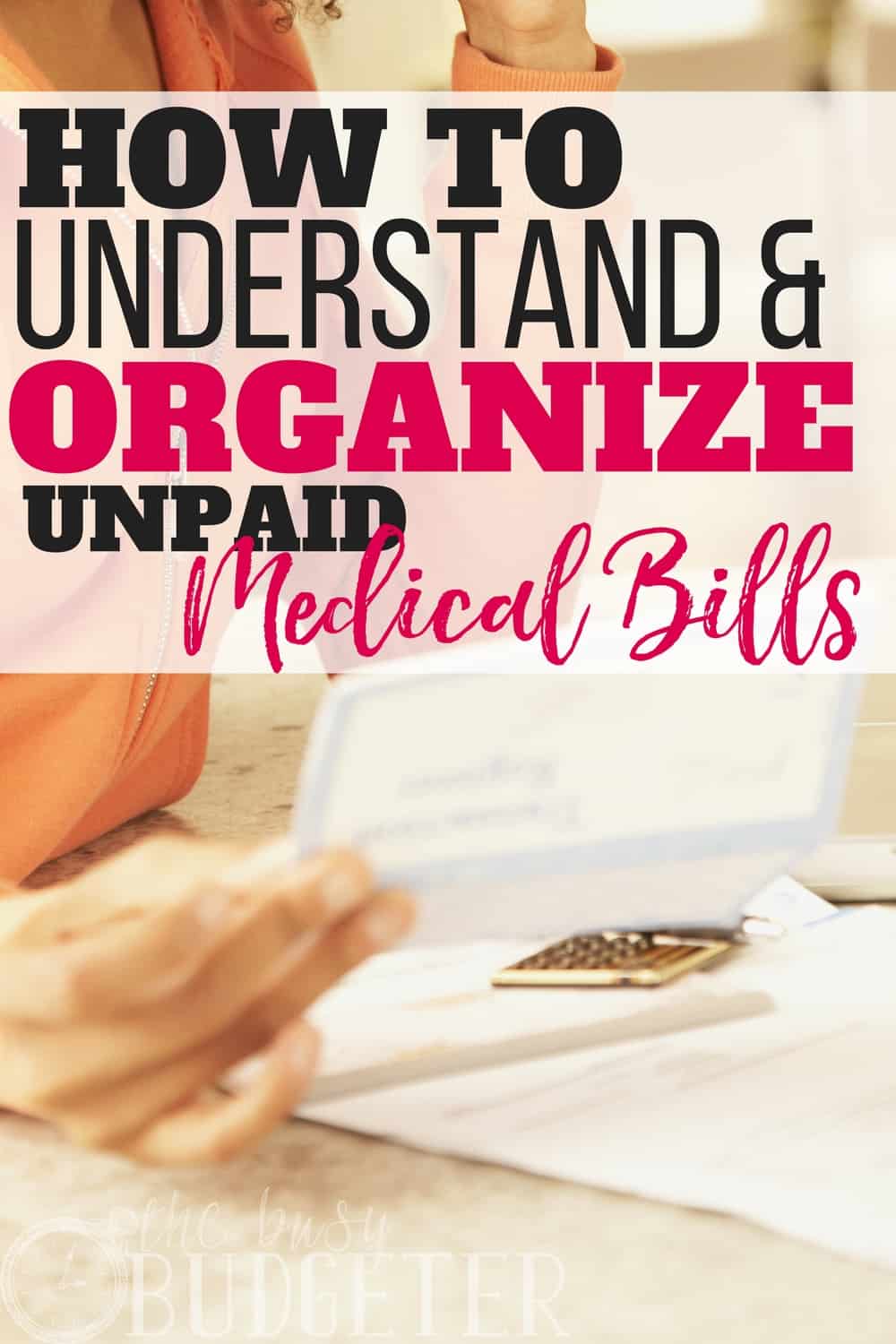 This post motivated me to stop avoiding my unpaid medical bills! Thank you for helping me understand them and develop a plan to take care of them!