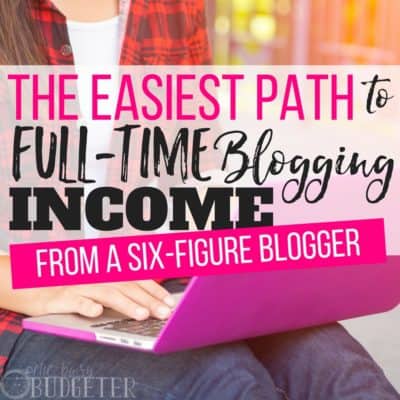 The most common question I see is "how long does it take to make money blogging", this is the BEST article I've been because it lays out how to make a full time income blogging in the least amount of time. It tells you want you need to focus on (and what you need to skip) and you might be surprised!! Usually people preach "respond to comments and emails" but is that the best use of your time? is that making you money?