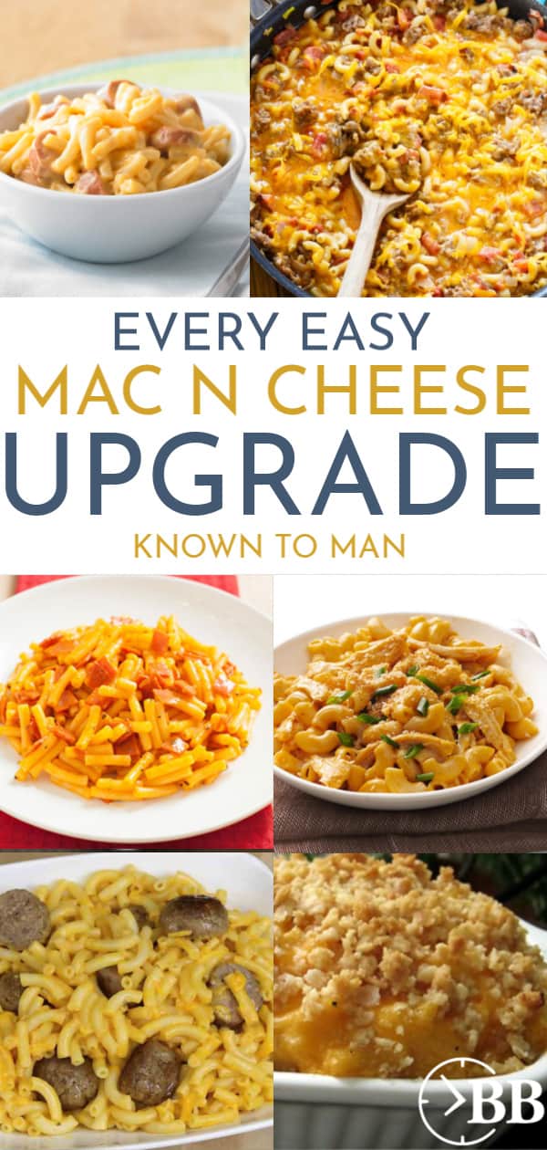 26 Ways To Upgrade Your Basic Mac And Cheese Recipe Busy Budgeter