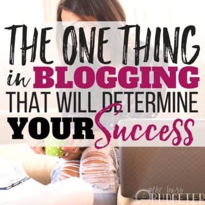 I never knew that this was the secret to blogging success but after I did it, WOW! Not only business and blogging game changer but also a life changer. I can't believe the motivation and push this gave me to step up my blogging game. Not only am I actually making money from blogging now but I'm also turning my blog into a business!