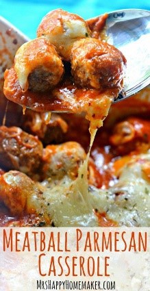 I believe you can't go wrong with some meatballs! I needed some easy recipes for dinner that I knew my kids would eat and this casserole did the trick! They loved it!
