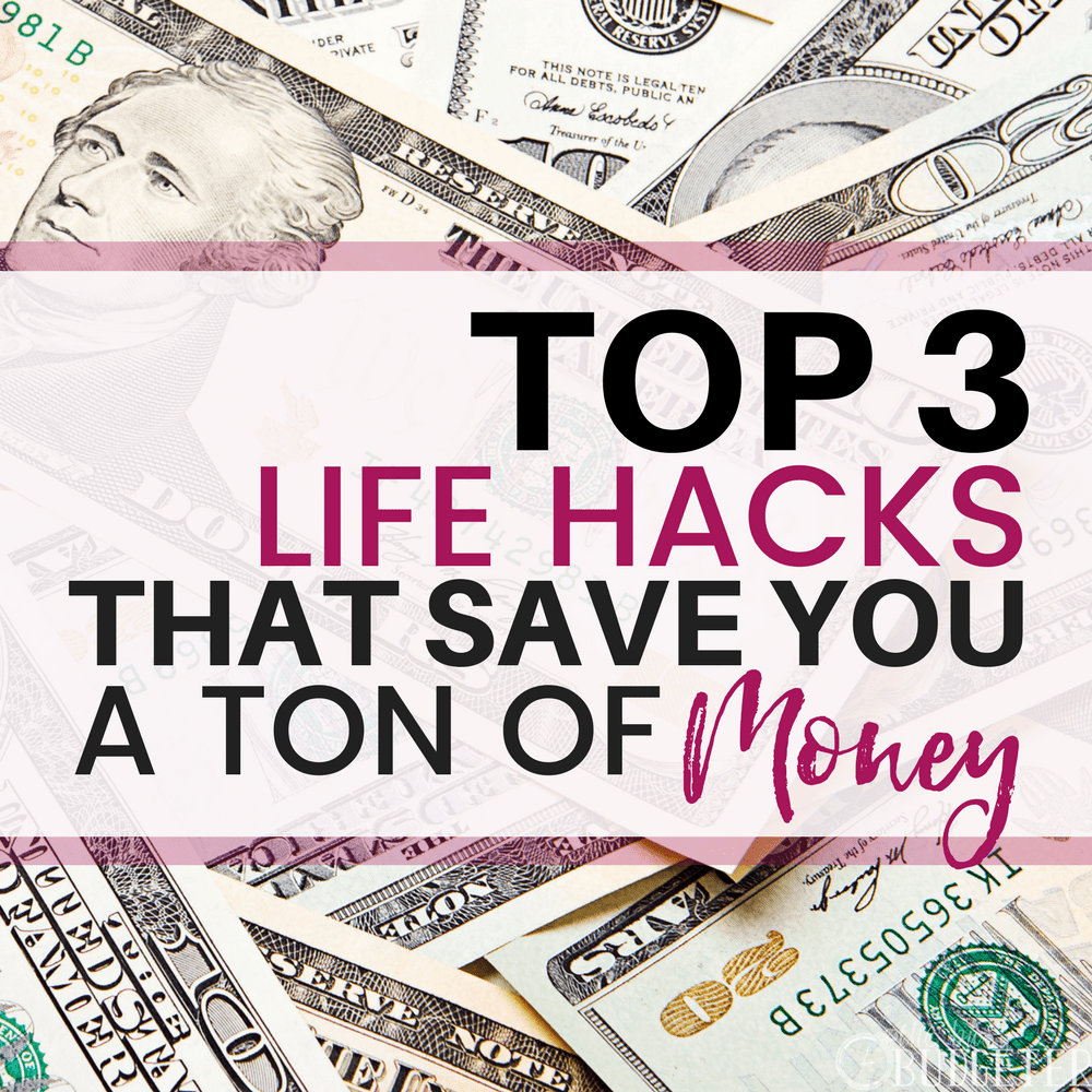 Every girl should know these useful free money saving life hacks tips. We saved over $200/month implementing these! 