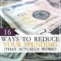 16 ways to reduce your spending (that actually work!)