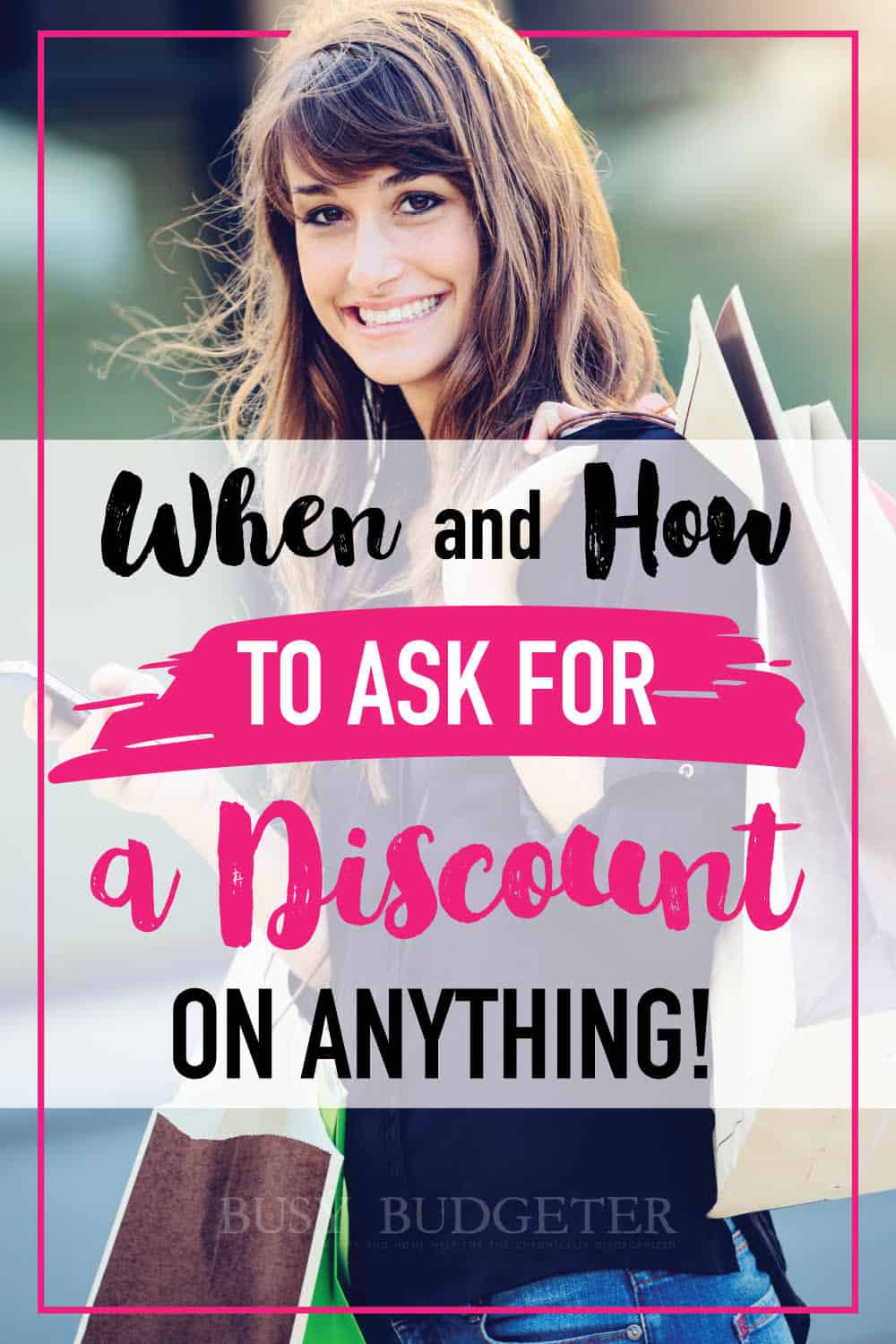 When and how to ask for a discount. This is awesome! It's so hard to know when you should ask for a discount, this is really helpful!