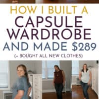 Capsule Wardrobe: A Realistic Guide For Any Budget.