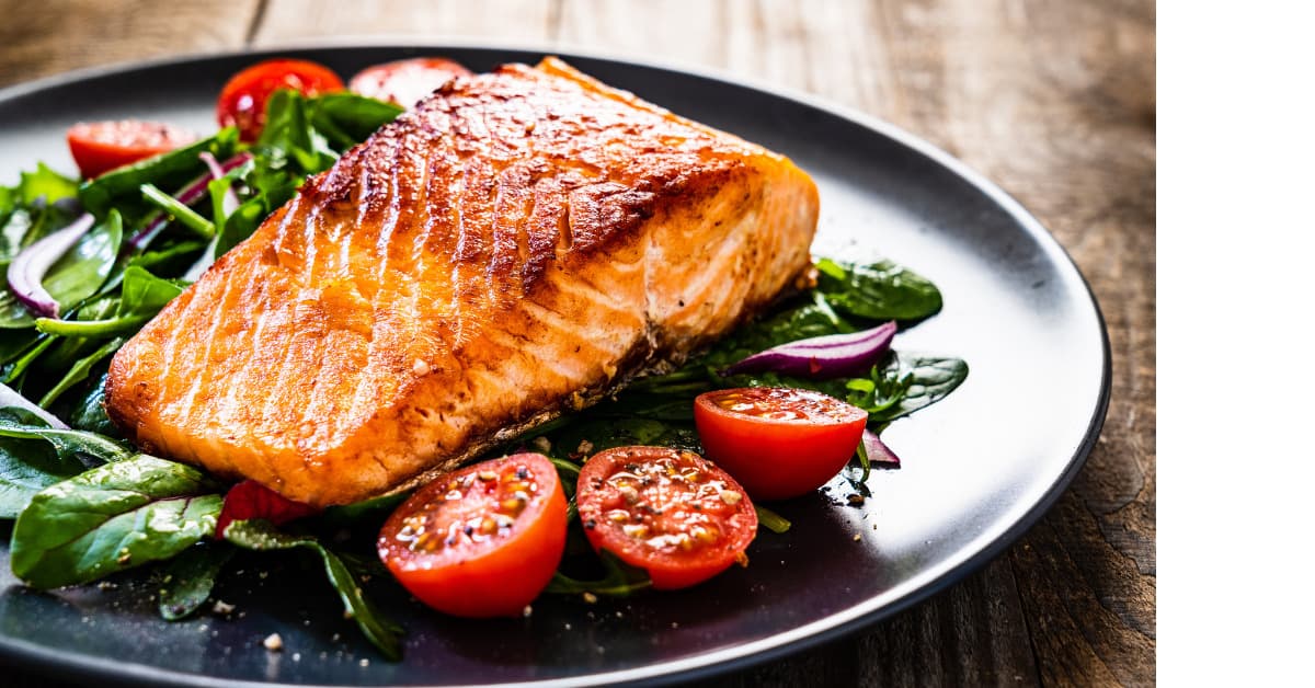 Pan seared salmon a great easy weeknight dinner ideas and it's healthy