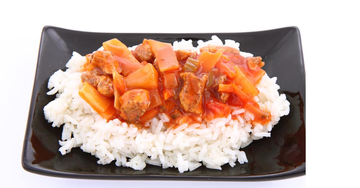 Sweet and sour chicken