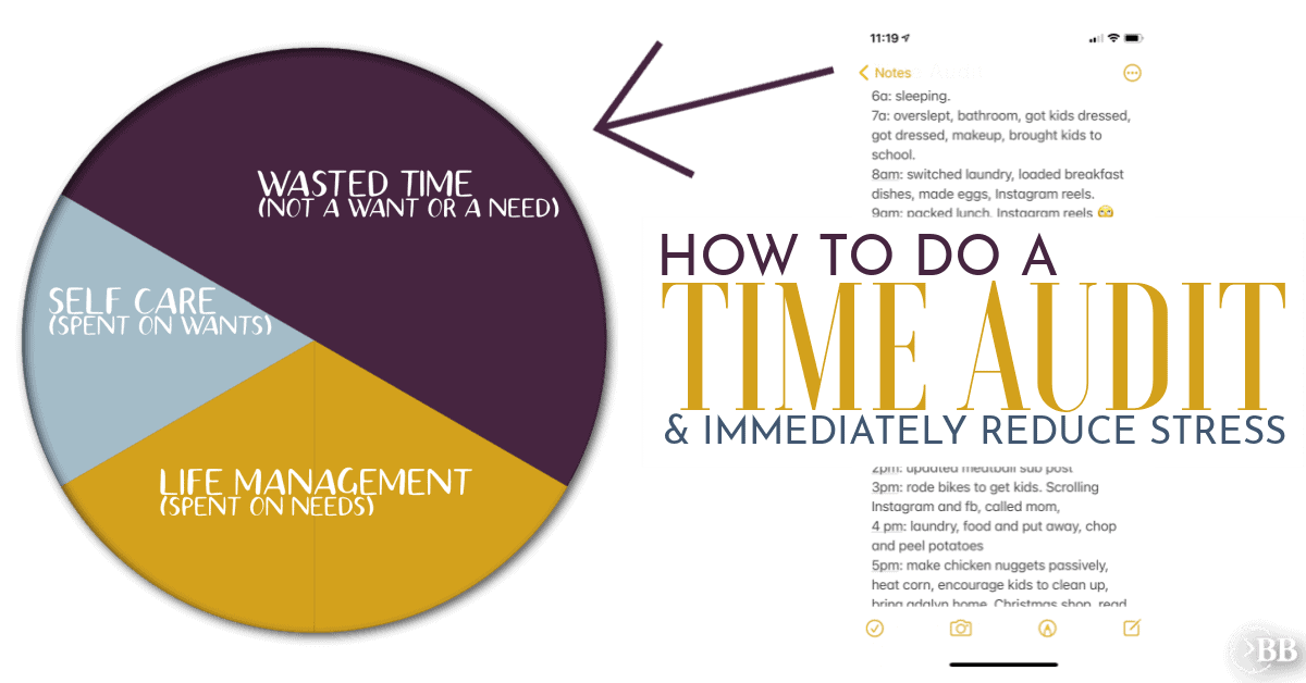 How to do a time audit image of time management graph