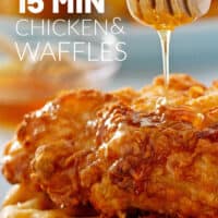 Easy Chicken and Waffles Recipe (Just 15 minutes!)