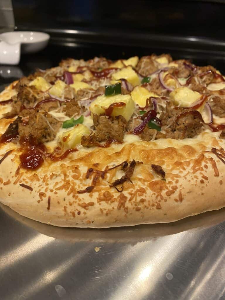 Pulled pork pizza from the cook once eat all week collection