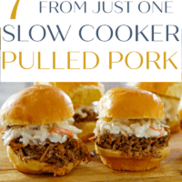 Cook Once, Eat All Week: Pulled Pork Edition.
