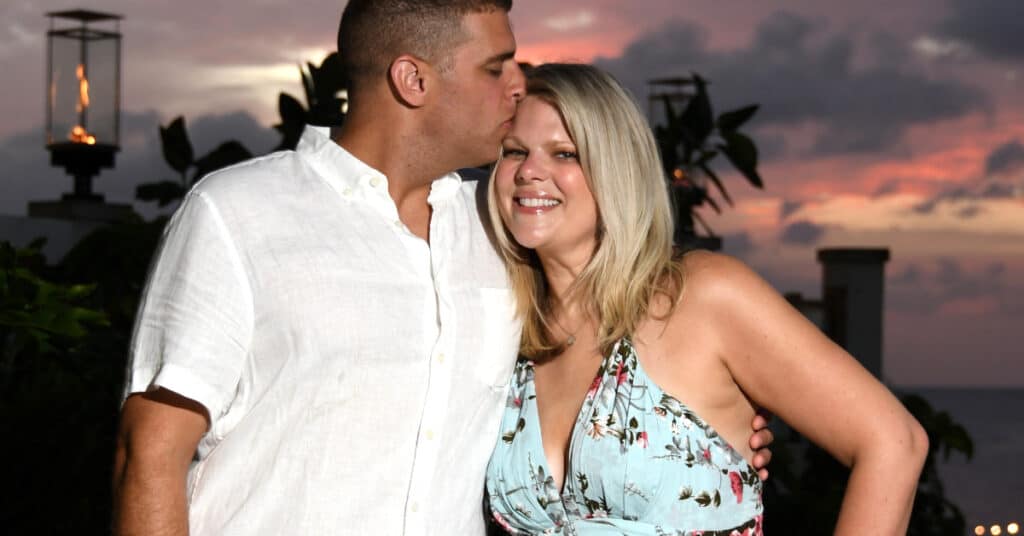 Rosemarie and Jon Groner at Sandals in Ochio Rios Jamaica