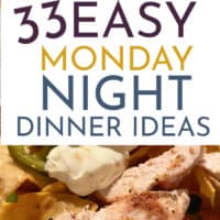 Easy Monday Night Dinners – Proven Brainless Dinner Ideas.