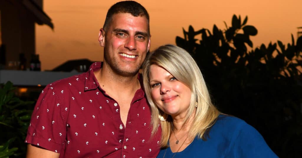 Jon and Rosemarie Groner at Sandals in Ochi