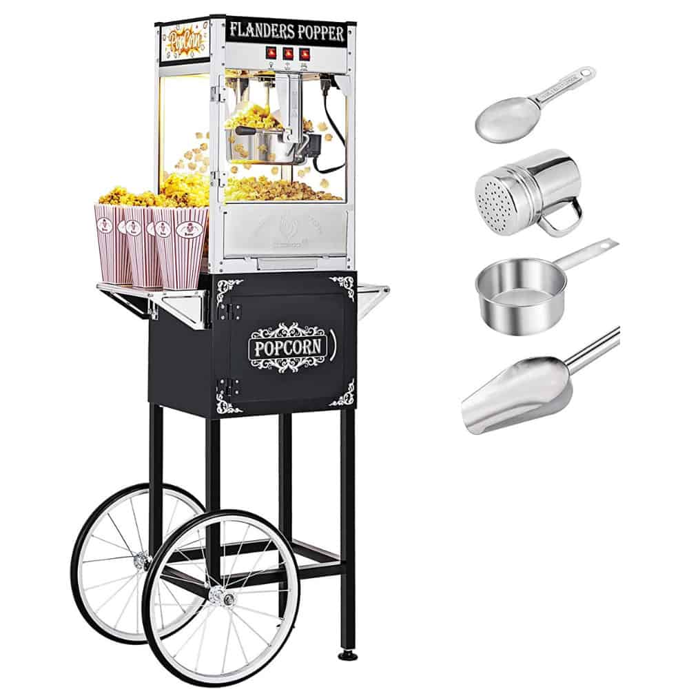 Old fashioned Popcorn Cart Machines 